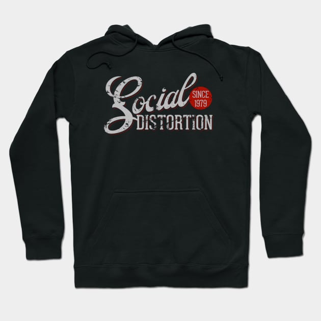 Social Distortion Since 1979 69 Hoodie by Bone Perez